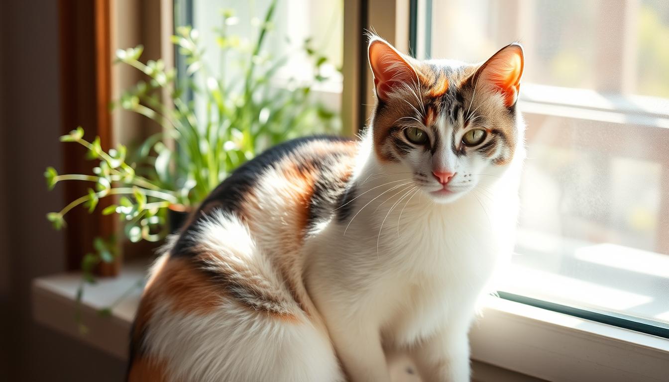 dilute calico cat